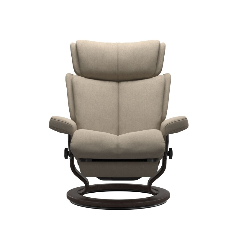 Stressless® Magic (M) Classic Base Recliner with Power 114470657981110