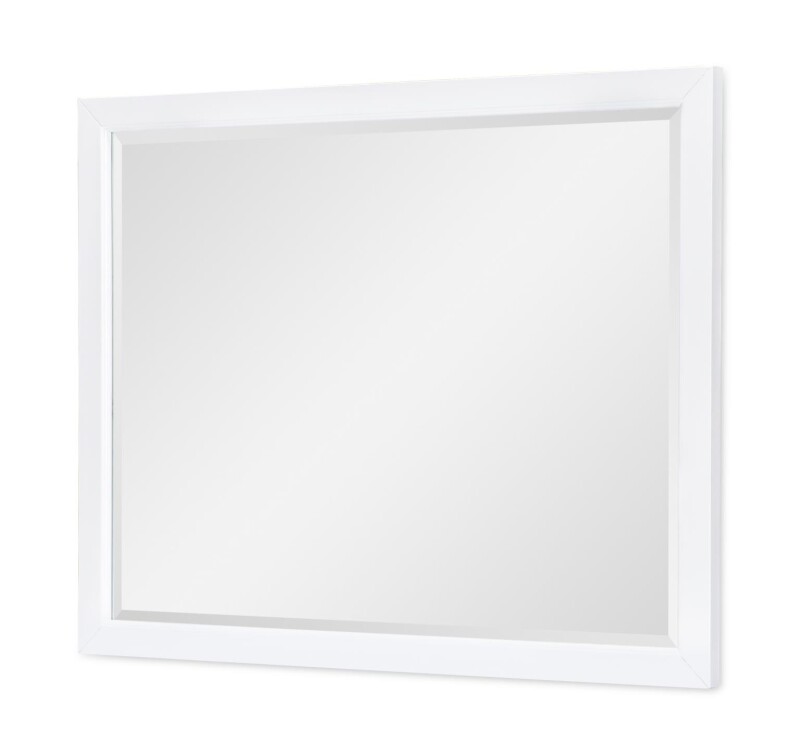 1160 Summerland BR Mirror White Finish 11600200