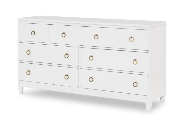 1160 Summerland BR Dresser White Finish 11601201C