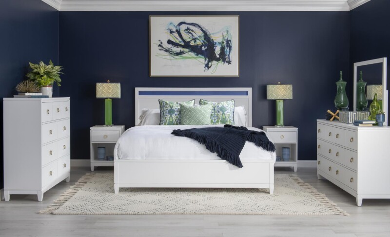 1160 Summerland BR Dresser White Finish 11601201C