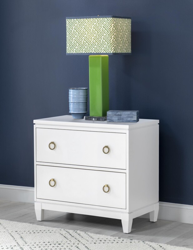 1160 Summerland BR Night Stand White Finish 11603300