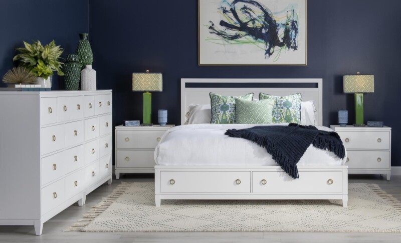 1160 Summerland BR Night Stand White Finish 11603300