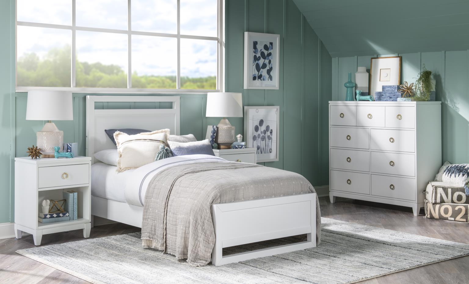 1160 Summerland BR Complete Panel Bed Twin 3/3 11604103K