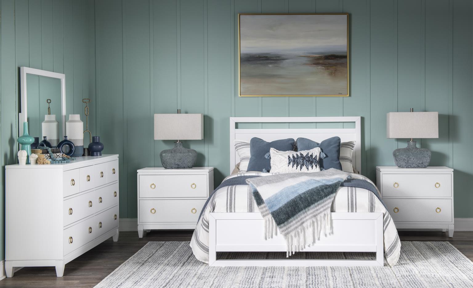 1160 Summerland BR Complete Panel Bed Full 4/6 11604104K