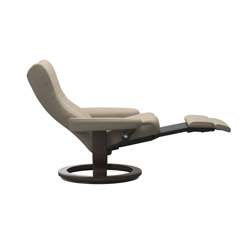 Stressless® Wing (M) Classic Base Recliner with Power 116170657981110