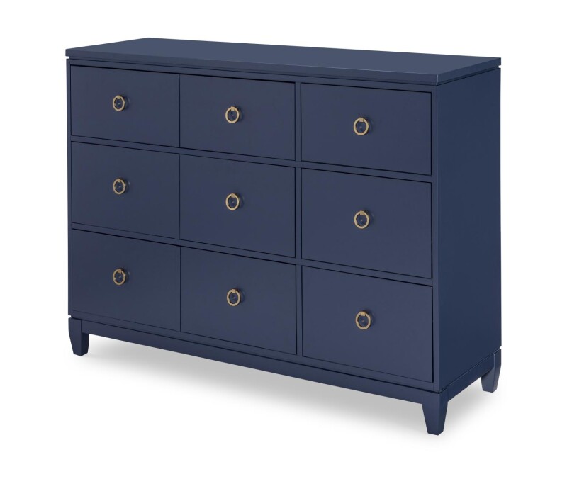 1162 Summerland BR Dresser Blue Finish 11621200C