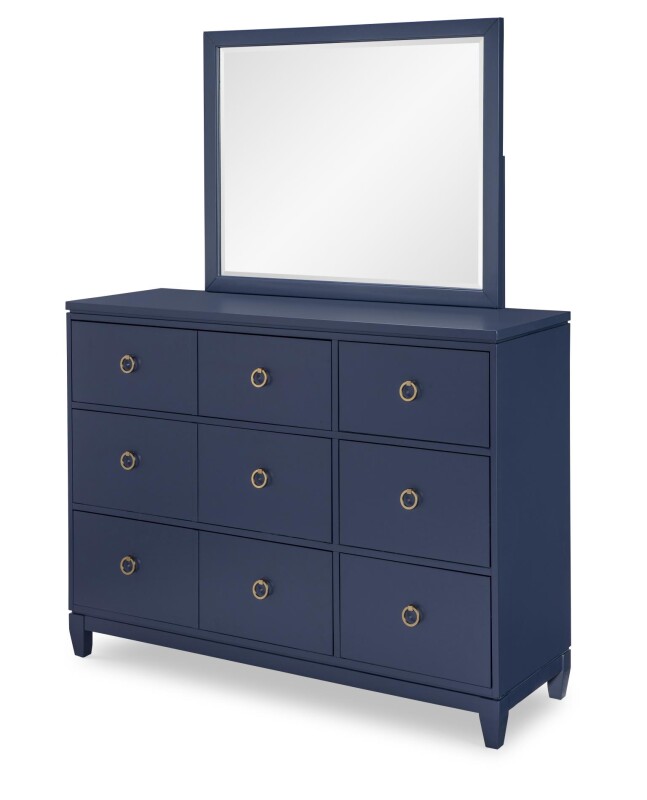 1162 Summerland BR Dresser Blue Finish 11621200C
