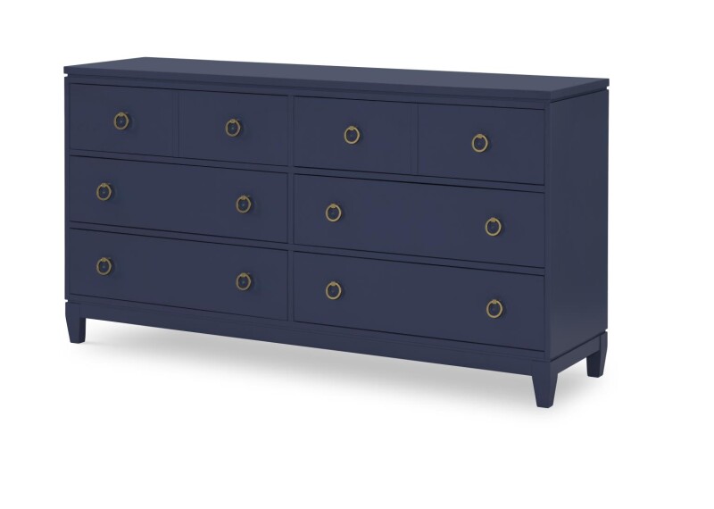 1162 Summerland BR Dresser Blue Finish 11621201C