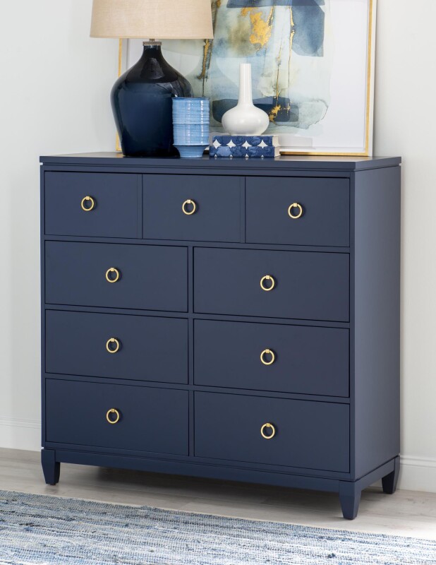 1162 Summerland BR Bureau Blue Finish 11622400C