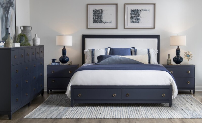 1162 Summerland BR Bureau Blue Finish 11622400C