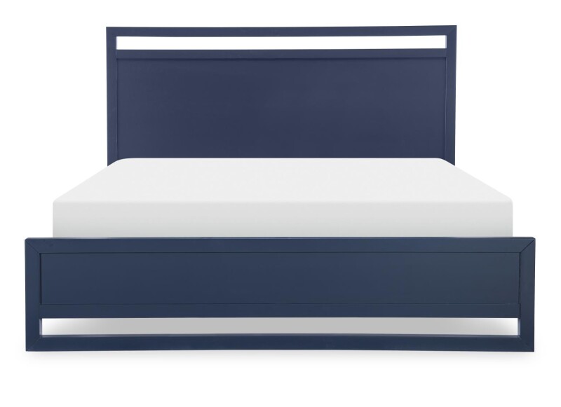 1162 Summerland BR Complete Panel Bed Ca King 6/0 Blue Finish 11624107K