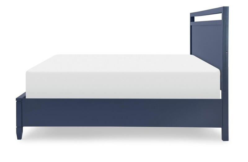 1162 Summerland BR Complete Panel Bed W Storage Ca King 6/0 Blue Finish 11624137K