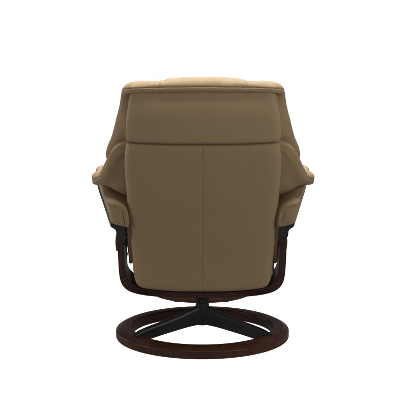 Stressless® Reno (M) Signature Base Recliner with Ottoman 1169315094214503