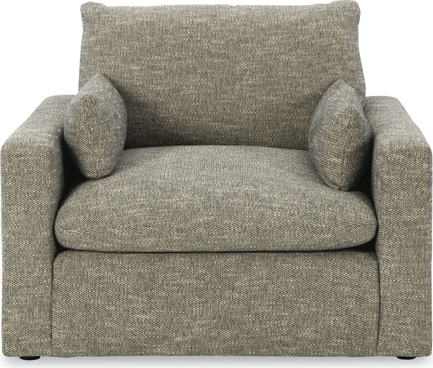 Dramatic Chair And A Half In Granite 1170223