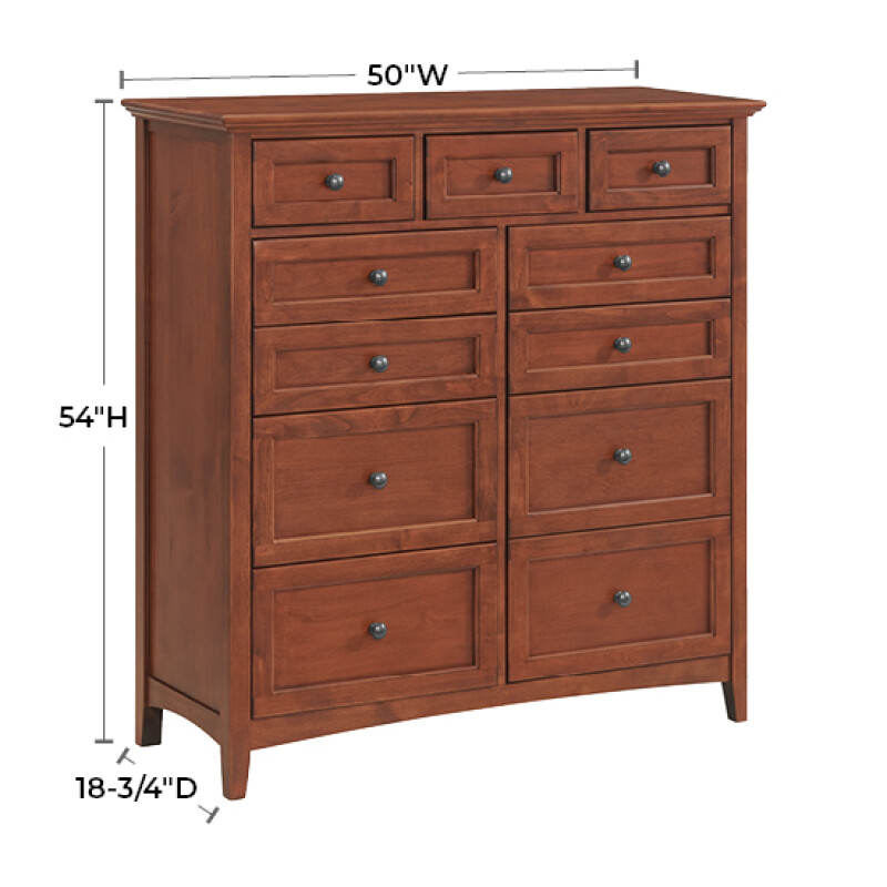 1181 Mckenzie 11-drawer Chest 1181PEC