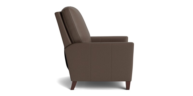 Trevor Leather Track Arm Manual Recliner 11983L53