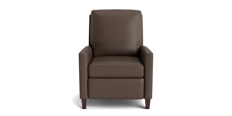 Trevor Leather Track Arm Manual Recliner 11983L55