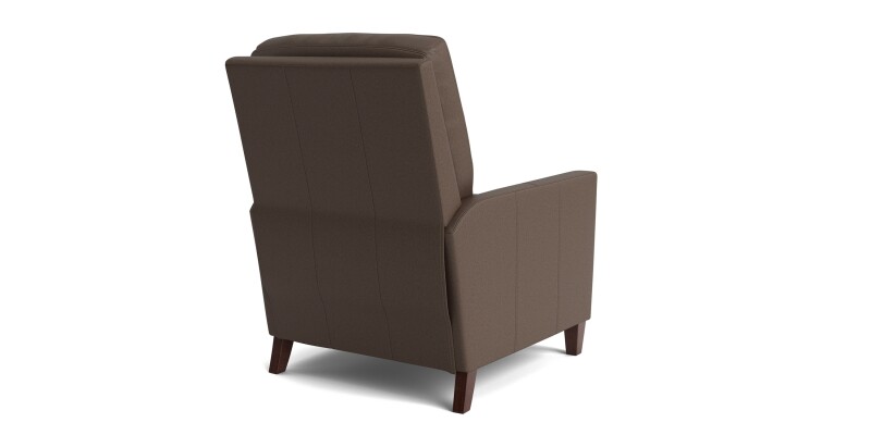 Trevor Leather Track Arm Manual Recliner 11983L57