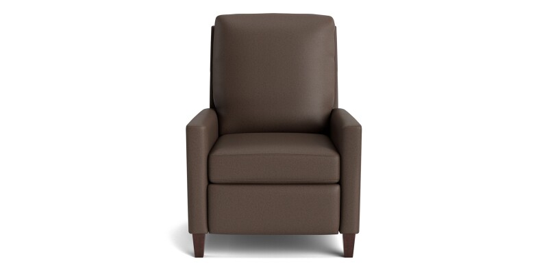 Trevor Leather Track Arm Manual Recliner 11983LT53
