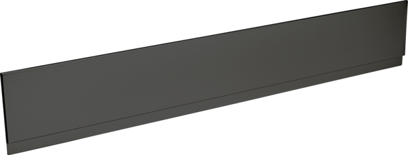 Front Control Range Black Stainless Steel Universal Backguard 11NBBKGDDS