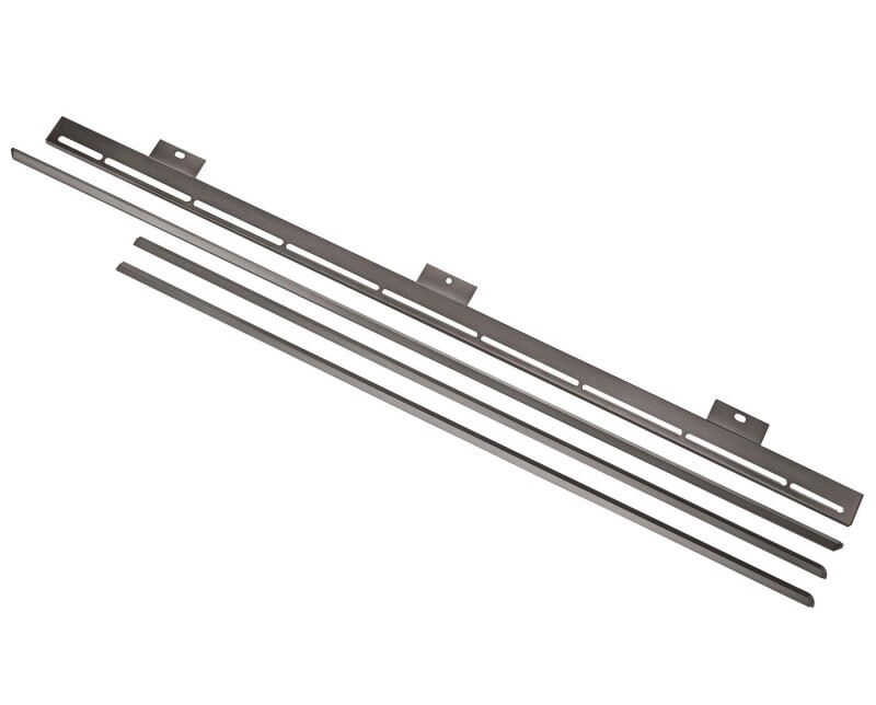 Front Control Gas Range Black Stainless Steel 4-Piece Trim Kit view 3
