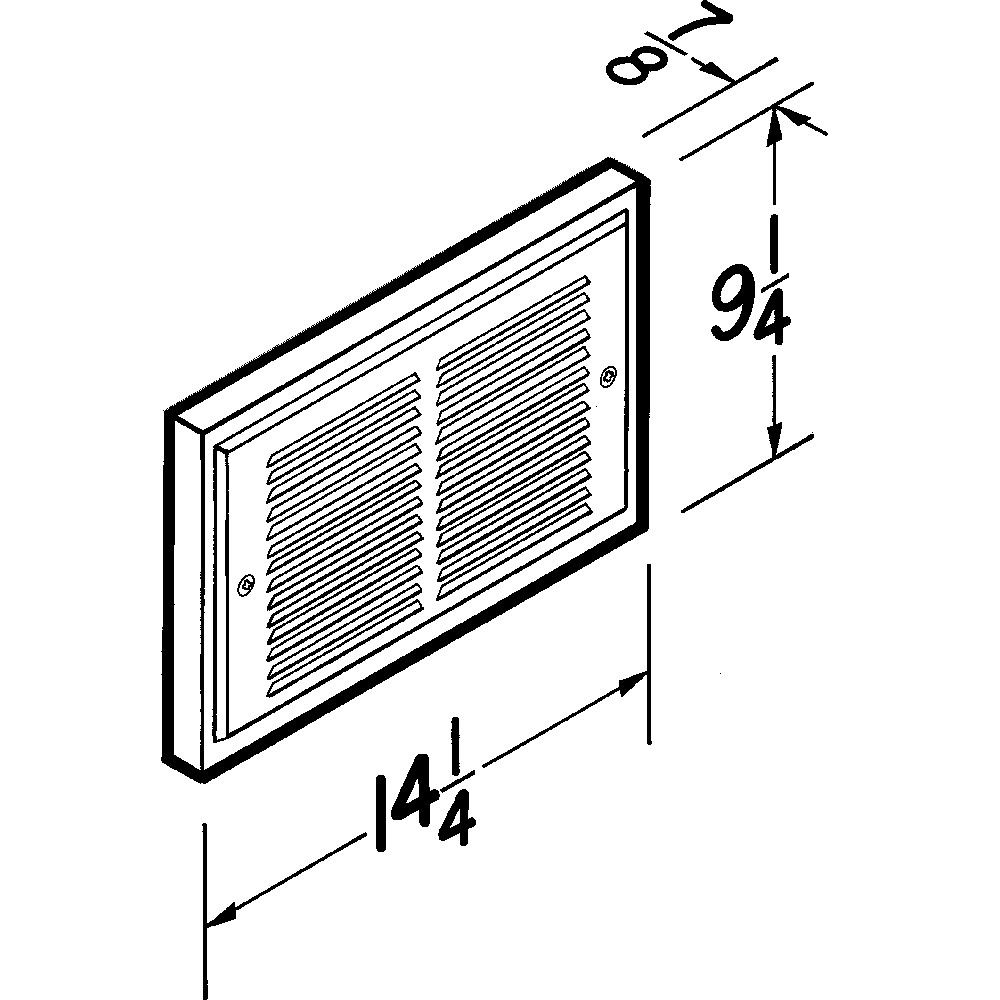 Heater,  500/1000W 120VAC, 750W 208VAC, 1000W 240VAC 120
