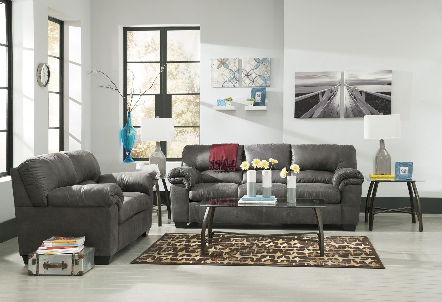 Bladen Loveseat In Slate 1202135