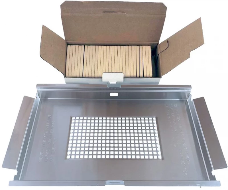 Ceramic Briquettes & Tray 12026201