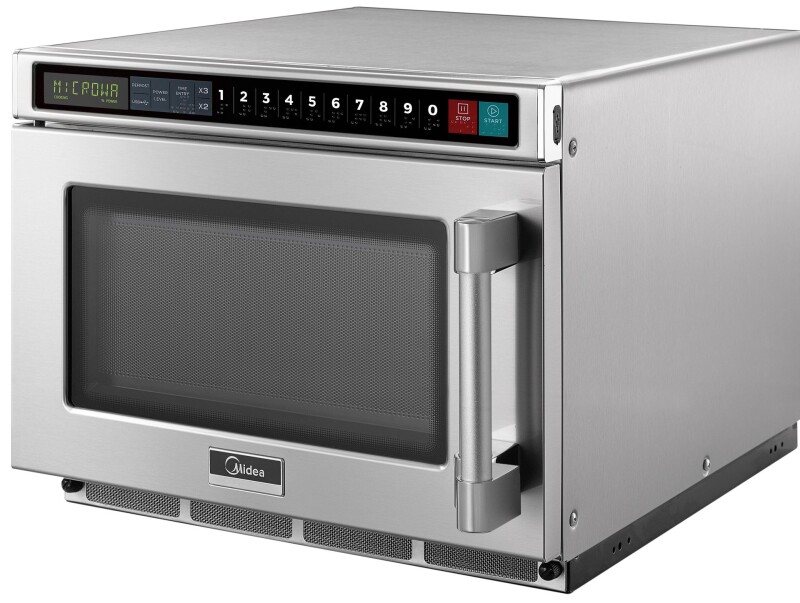 0.6 Cu Ft. 1200W FlashChef Scan & Go Heavy Duty Microwave 1217G1S