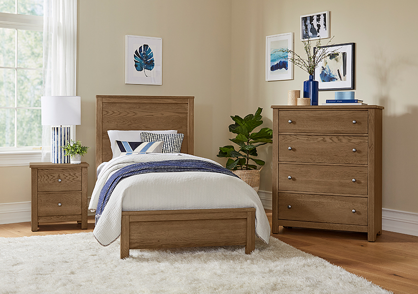 Fundamentals Nightstand - 2 Drawer - 12-226 12226
