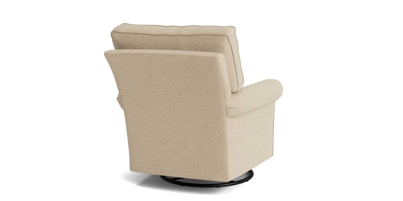 Oswell Roll Arm Swivel Glider Chair 12300921