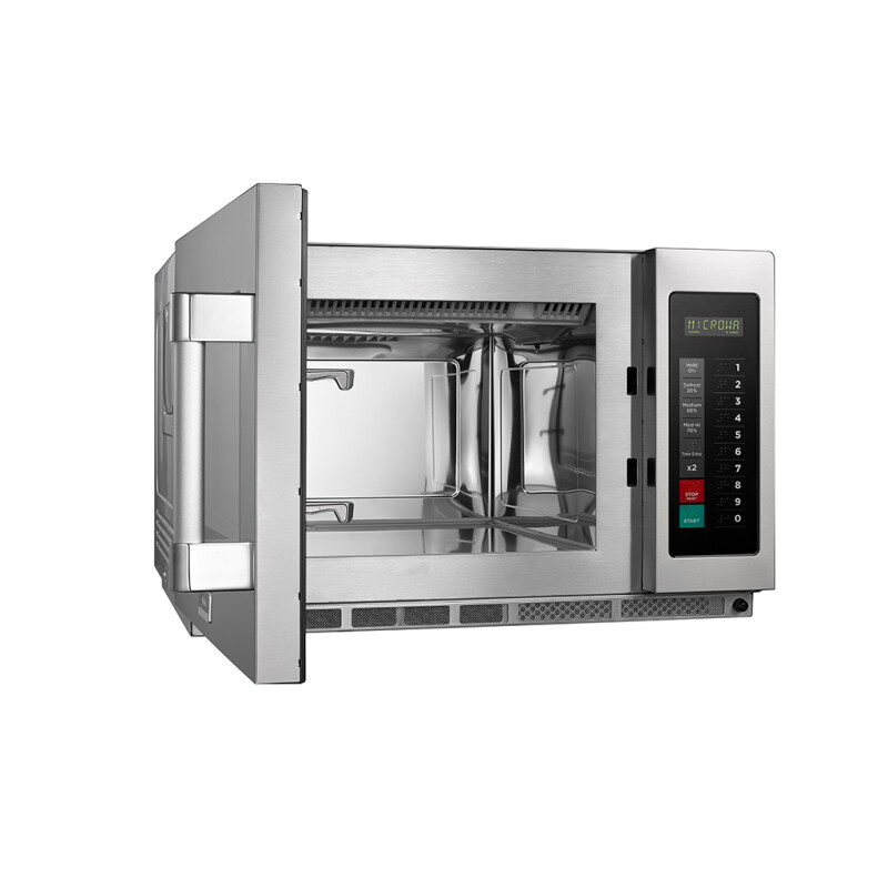 1.2 Cu. Ft. 1200W Push Button Heavy Duty Commercial Microwave 1234G1A