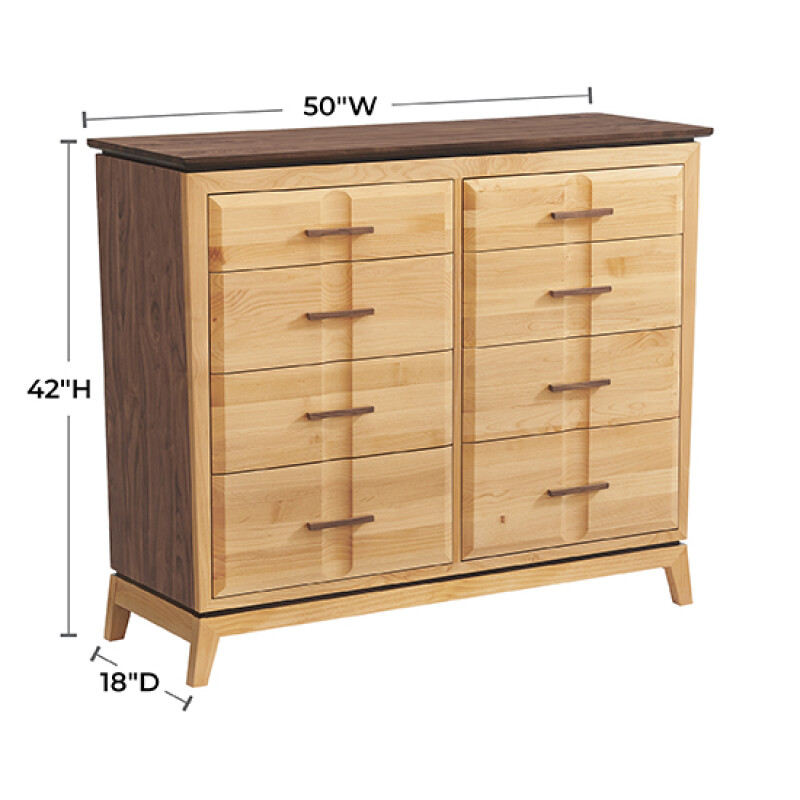 1236 Addison 50″w Dresser 1236DUET