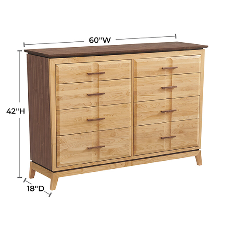 1237 Addison 60″w Dresser 1237DUET