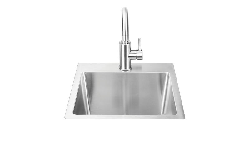 18″ Premium Stainless-Steel Dual Mount Sink 12515
