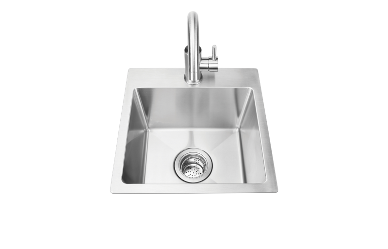 15″ Premium Stainless-Steel Dual Mount Sink 12516
