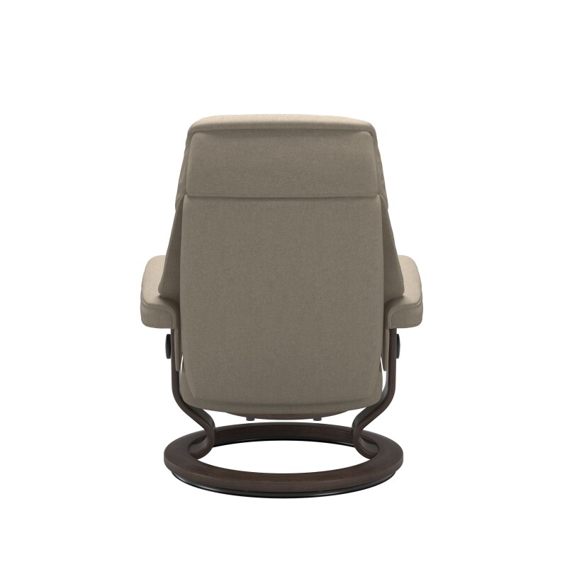 Stressless® Ruby (M) Classic Base Recliner with Ottoman 12590155798111