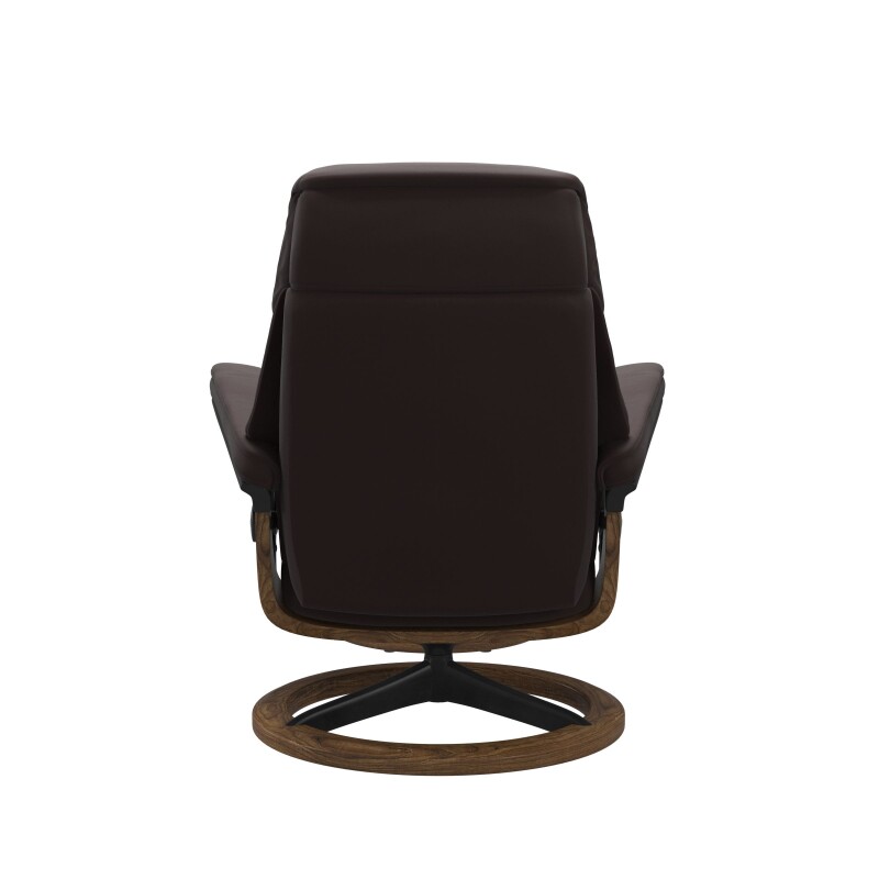 Stressless® Ruby (M) Signature Base Recliner with Ottoman 1259315094344502