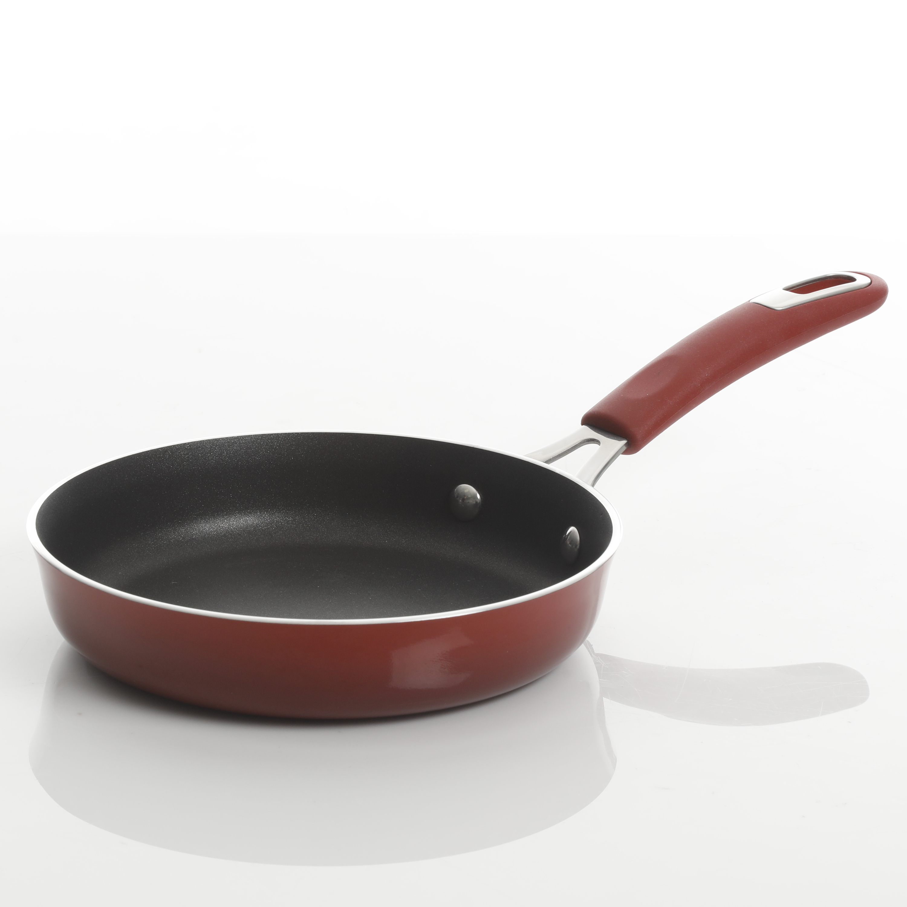 Elite Andover 10-Piece Aluminum Cookware Set, Red 1263701