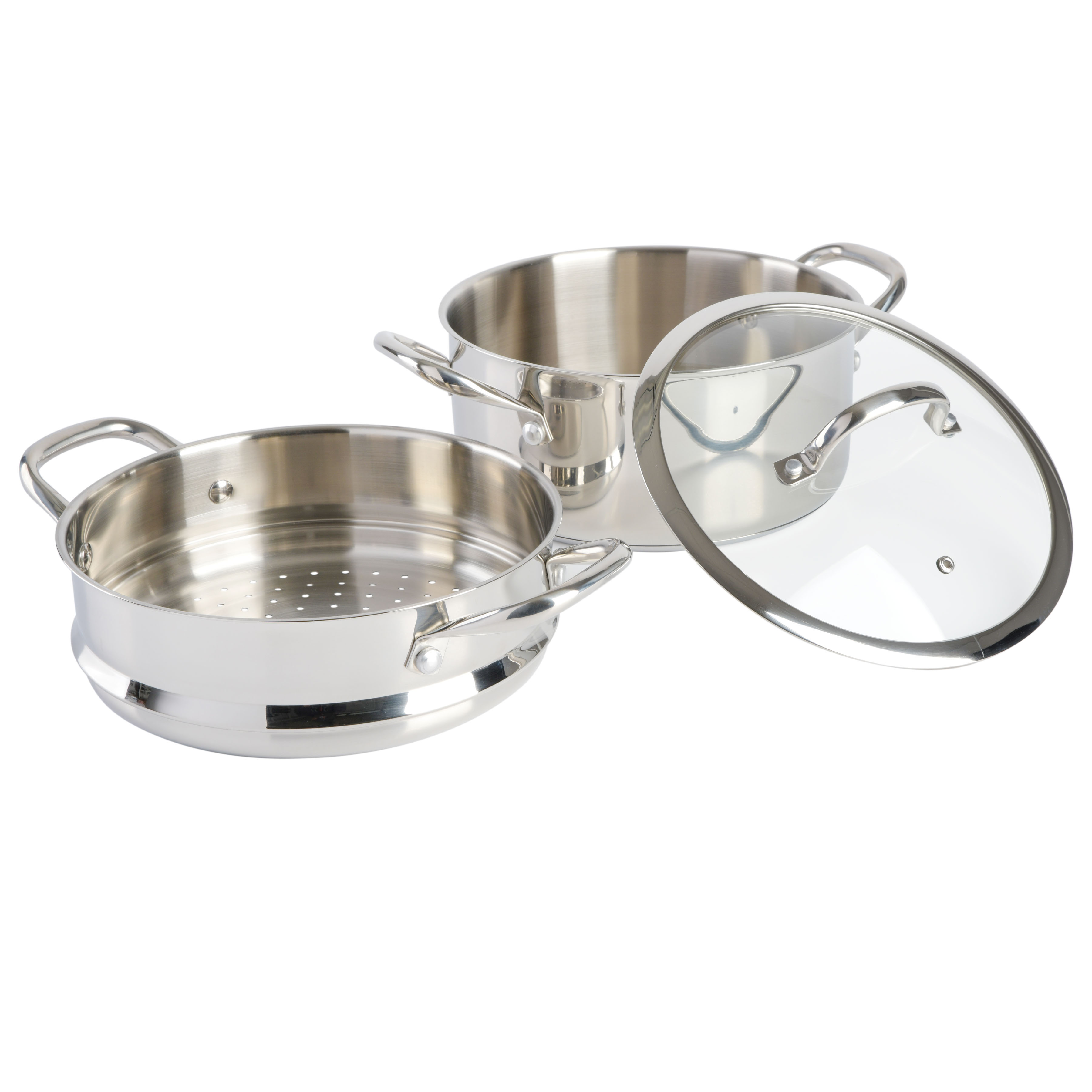 Devon 10-Piece Stainless Steel Cookware Set 1263791