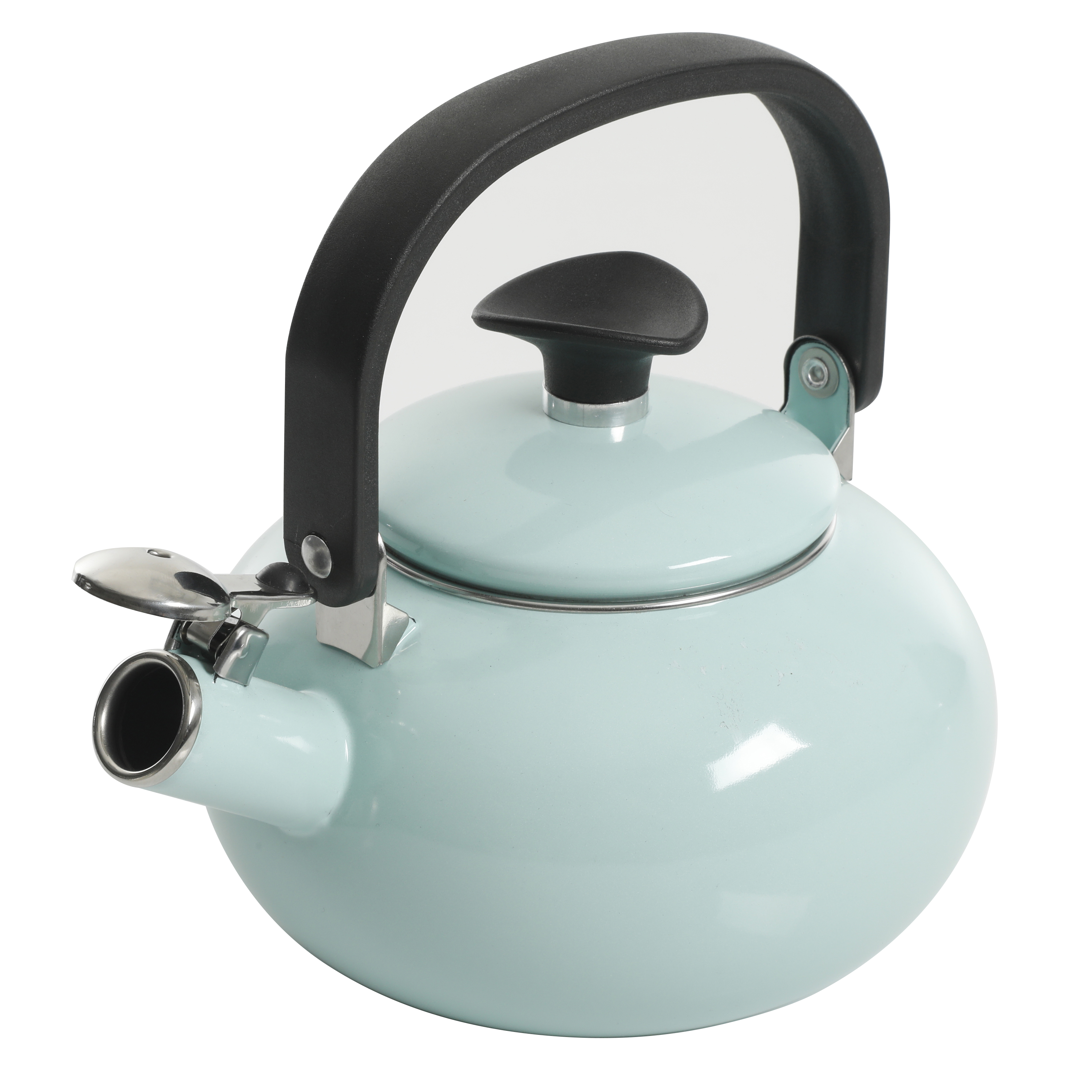 Broadway 1.5-quart Enamel on Steel Tea Kettle, Glacier Blue 12760101