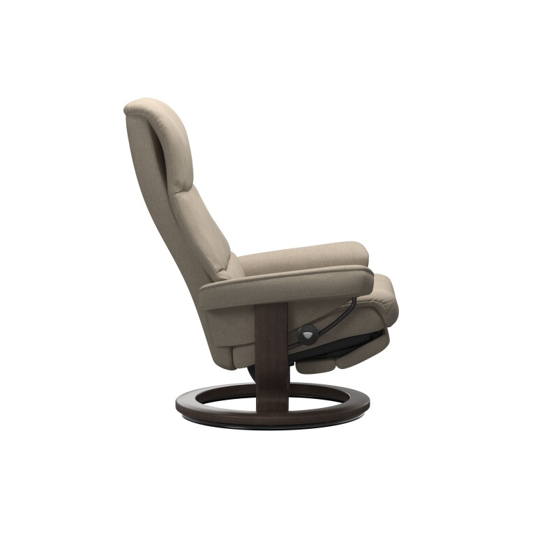 Stressless® View (M) Classic Base Recliner with Power 130770657981110