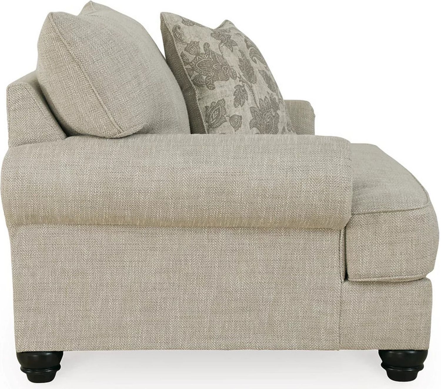 Asanti Oversized Chair In Fog 1320123