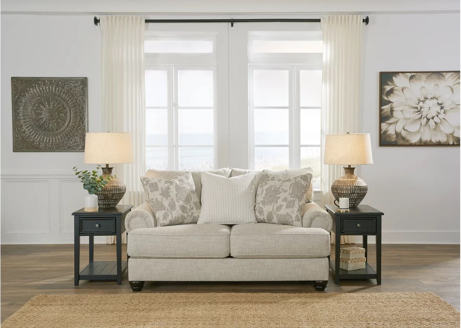 Asanti Loveseat In Fog 1320135