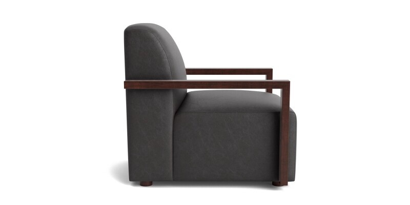 Creswell Leather Accent Chair 132802L54