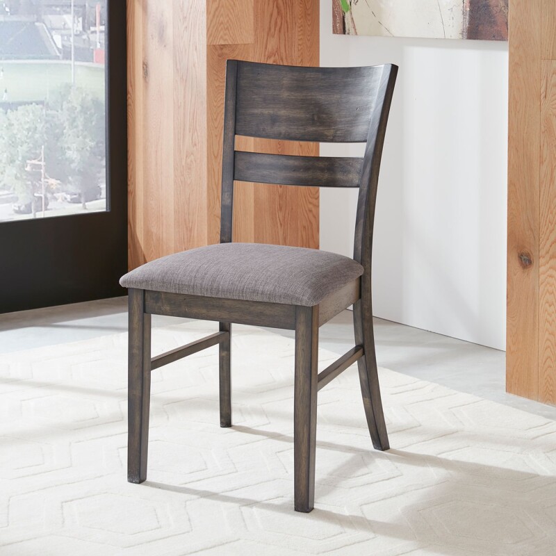 Anglewood Slat Back Upholstered Side Chair 133C1501S
