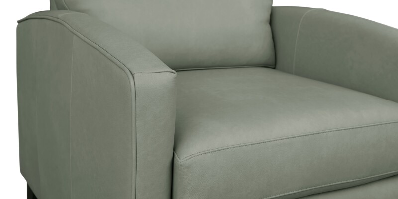 Emmett Leather Track Arm Lay Flat Power Recliner 13423TL723514BF808PREMIERPWR