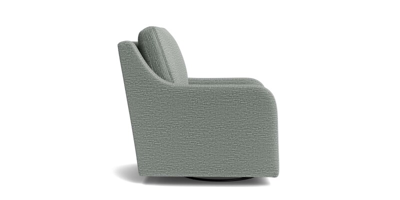 Scarlett Slope Arm Swivel Glider Chair 13440921