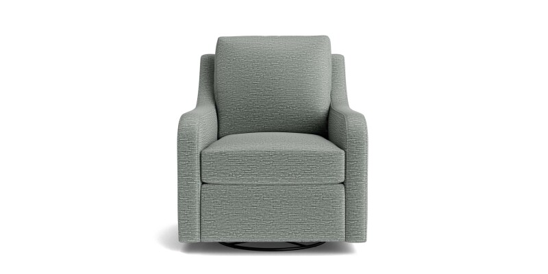 Scarlett Slope Arm Swivel Glider Chair 13440925