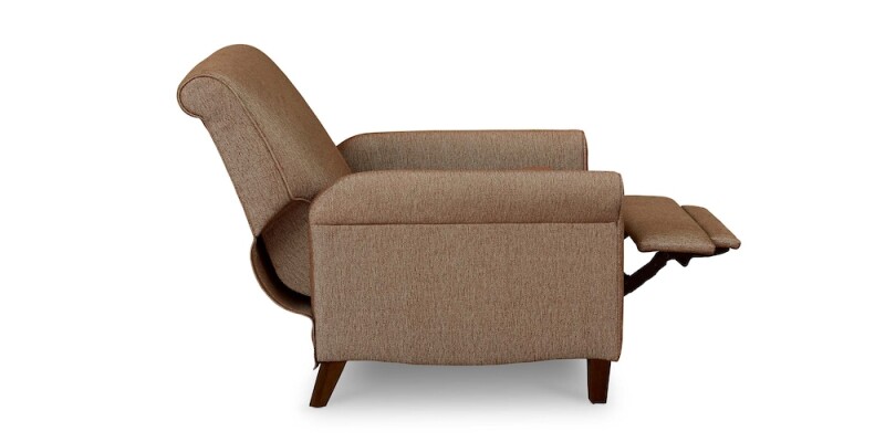 Nelson Sock Arm Lay Flat Manual Recliner 1346322